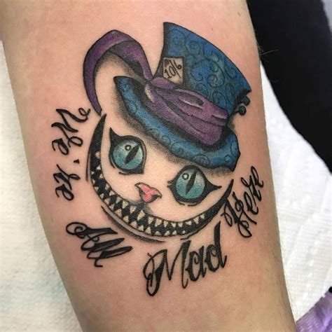 alice in wonderland tattoos